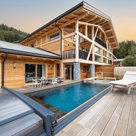 Chalet Bela Vya 1 Luxe Ski Et Spa Villa Bourg-Saint-Maurice Kültér fotó